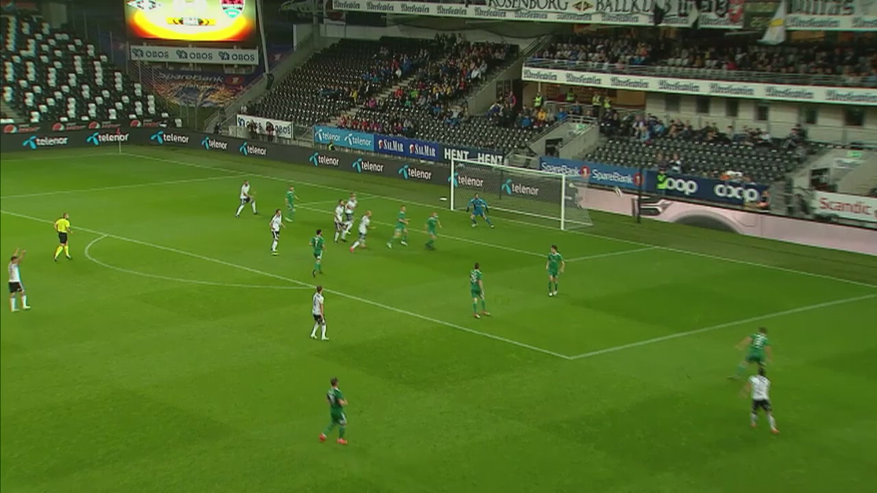 Rosenborg–Cork City, 3–0